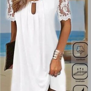 White dress